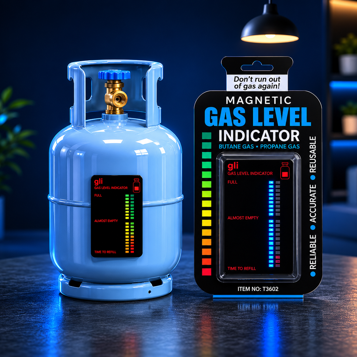 Gizmo.co Magnetic Gas Level Indicator