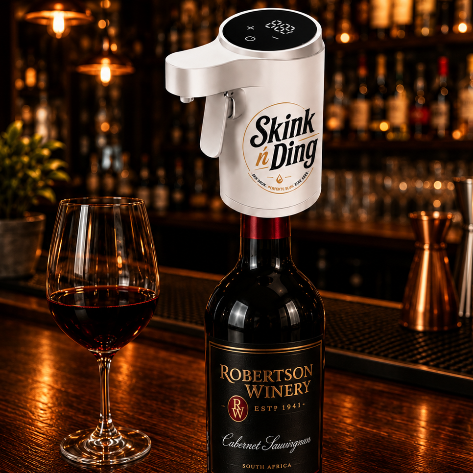 Skink 'n Ding Outomatiese Drank Dispenser - Wit